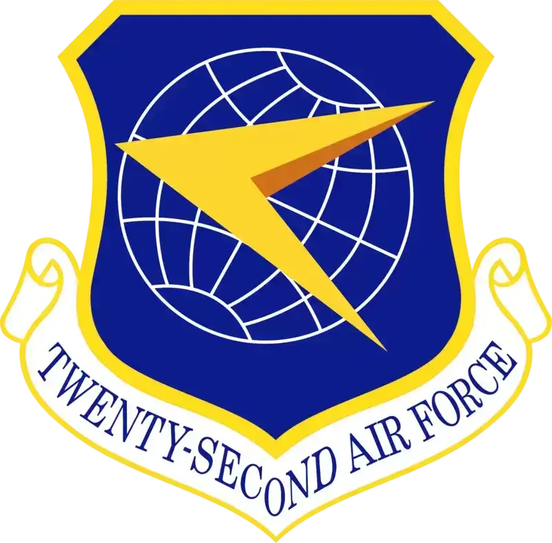 美国空军各部队标志：空军第22军