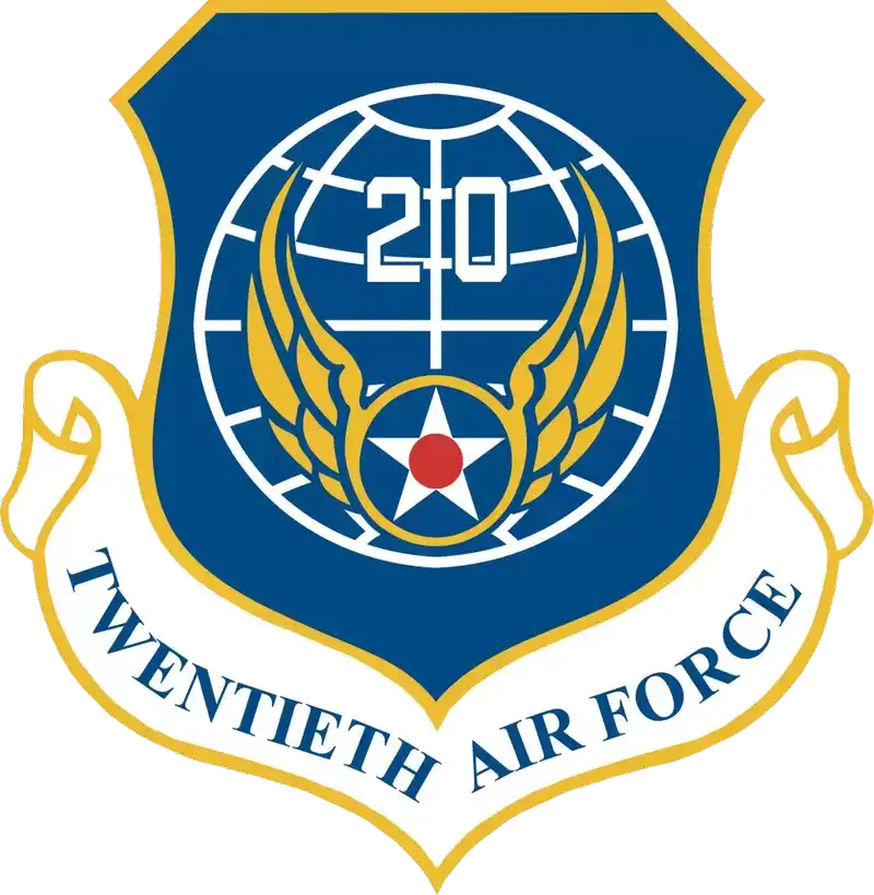 美国空军各部队标志：空军第20军