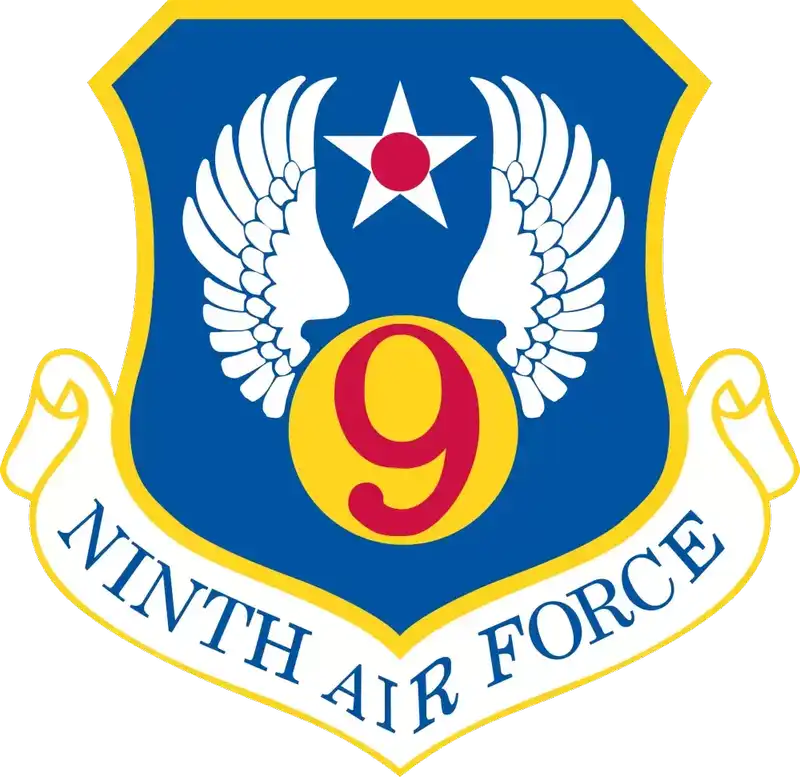 美国空军各部队标志：空军第九军