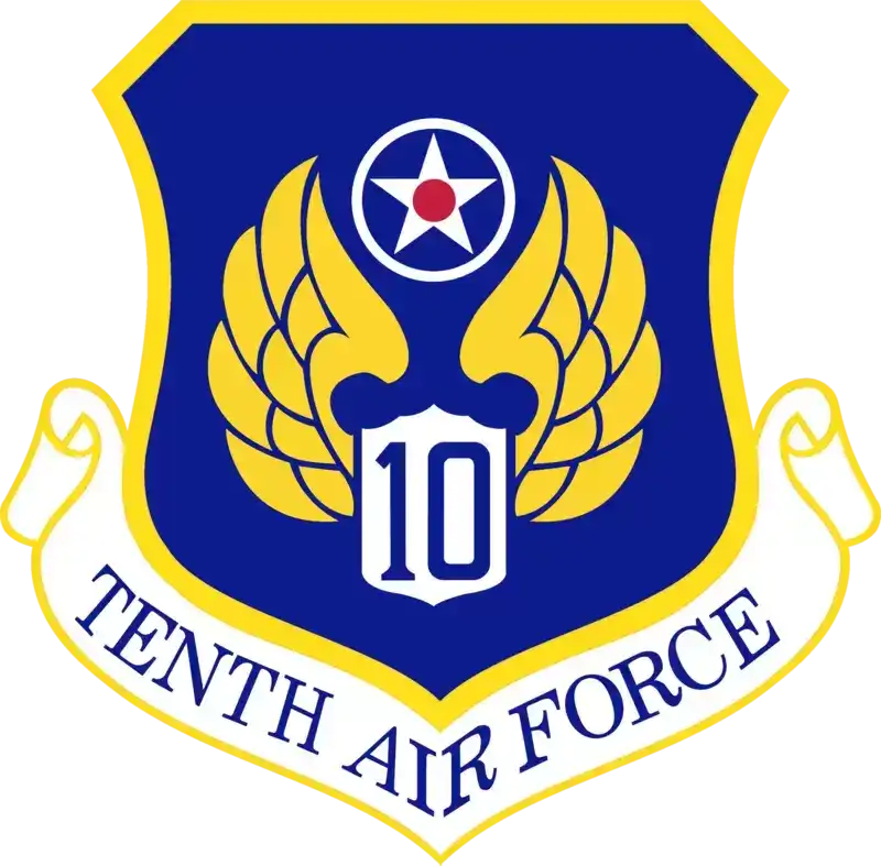 美国空军各部队标志：空军第十军