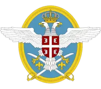 塞尔维亚军队标识：空军