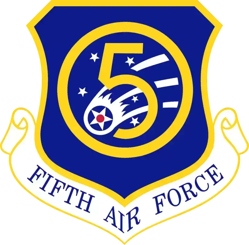 美国空军各部队标志：空军第五军