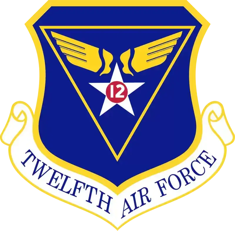 美国空军各部队标志：空军第12军