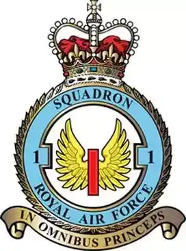英国空军的标志：飞行中队标识（1-10中队）