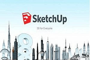  草图大师Sketchup入门到高级教程,全套视频教程学习资料通过百度云网盘下载 