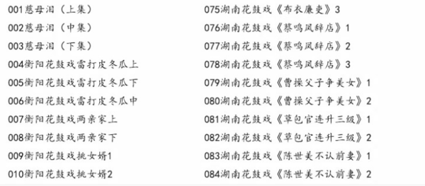 近百G湖南花鼓戏音频视频全集打包下载-衡阳花鼓戏-荆州花鼓戏-皖南花鼓戏-湖南花鼓戏大全,全套视频教程学习资料通过百度云网盘下载 