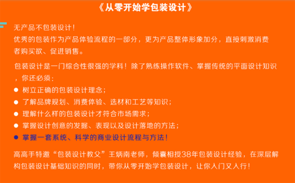 包装设计教程从零开始学包装设计,全套视频教程学习资料通过百度云网盘下载 