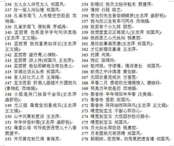 3985部越剧全集mp3音频高清视频全剧合集打包下载,全套视频教程学习资料通过百度云网盘下载 