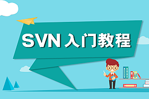 SVN教程 SVN重入门到实战教程 共12课,全套视频教程学习资料通过百度云网盘下载 