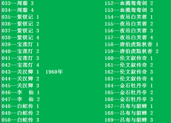 粤剧MP3、视频、电影大全,全套视频教程学习资料通过百度云网盘下载 