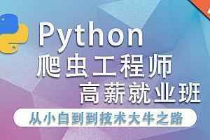 Python爬虫：核心技术、Scrapy框架、分布式爬虫视频教程,全套视频教程学习资料通过百度云网盘下载 