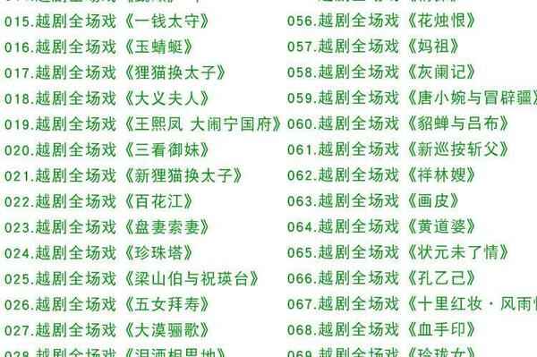 3985部越剧全集mp3音频高清视频全剧合集打包下载,全套视频教程学习资料通过百度云网盘下载 