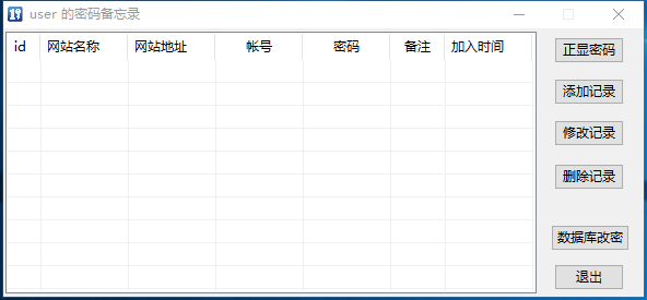 密码备忘录实用小工具