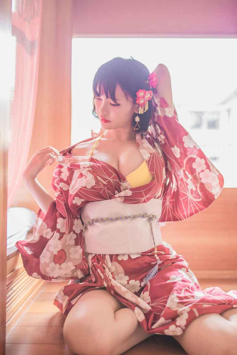 福利美图 Yoko宅夏Cos-妹汤物语和服