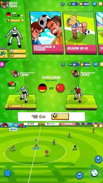 安卓足球传奇游戏绿化版 一款超好玩的手机足球类手游