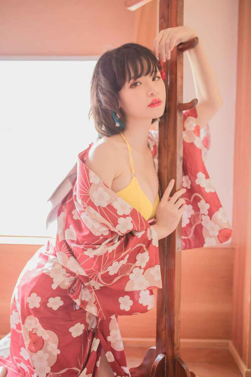 福利美图 Yoko宅夏Cos-妹汤物语和服