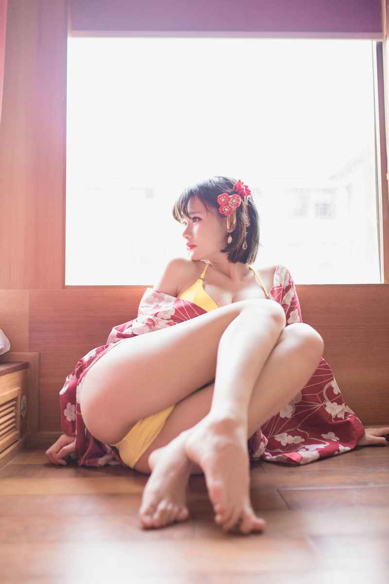 福利美图 Yoko宅夏Cos-妹汤物语和服