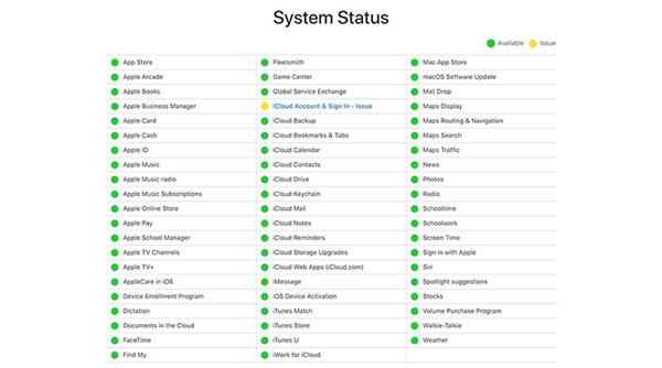 苹果出手修复：iPhone激活、iCloud登陆已正常