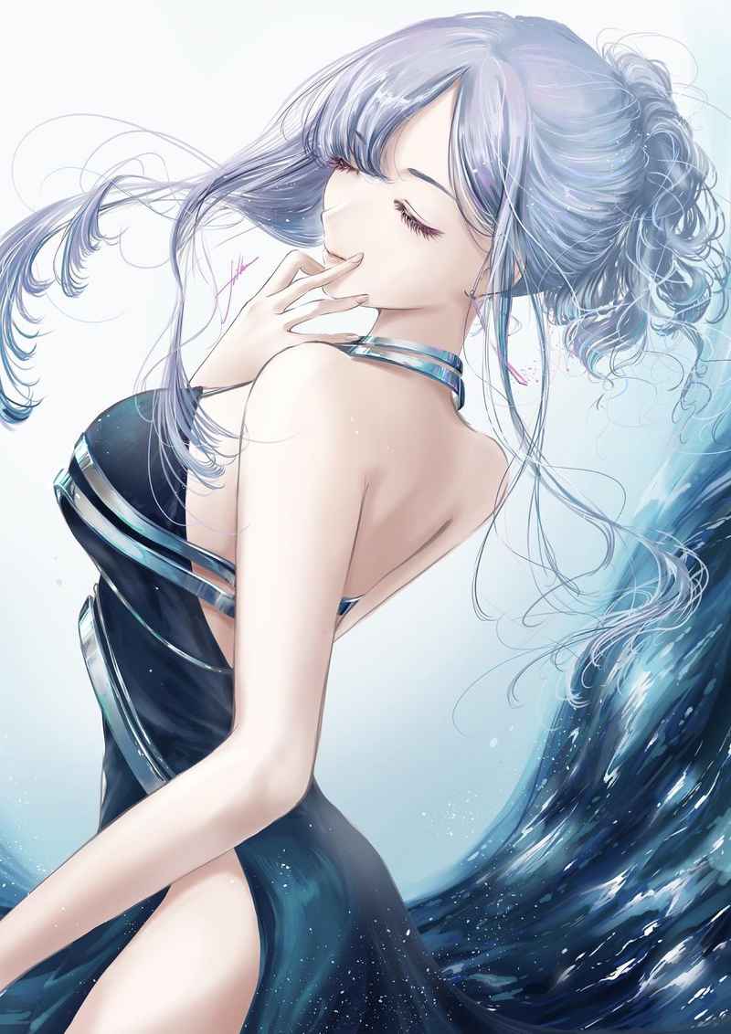 P站插画师Filha作品图片欣赏，P站ID53954687