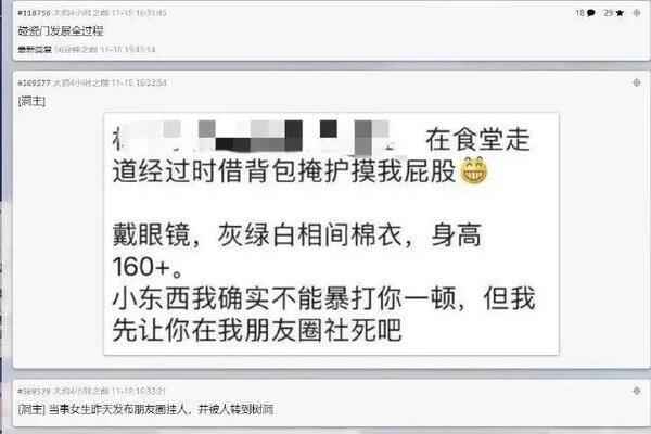 清华学姐“被摸屁股”事件