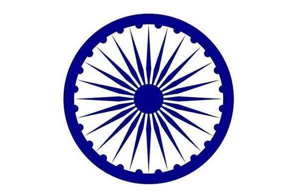 印度国旗的含义：阿育王的“脉轮”凭什么可以印在正中心？