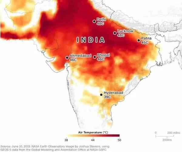 高温热死，雷暴劈死，疫情病死...印度今年是祸不单行啊...