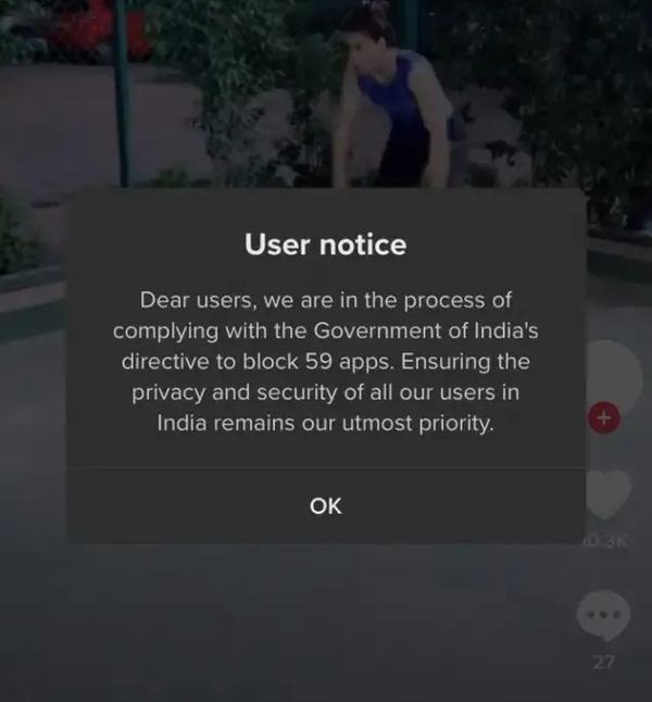 抖音在印度正式被禁止，大批印度网红失业