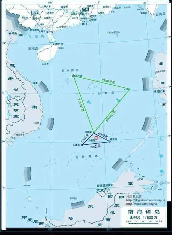 中国南海诸岛概况，南海诸岛面积排名情况（详细）