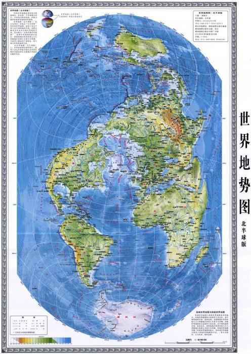 地图通常是按照什么绘制的？地球是否还有未被标注的地方？