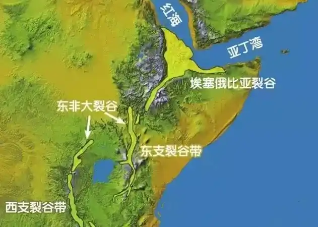 东非大裂谷怎样形成的？它的裂痕到底多大，一起研究一下！