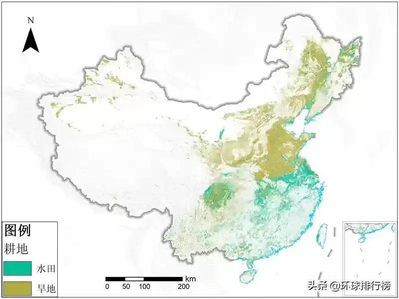 世界各国耕地面积排行榜：世界各国耕地面积排名Top10