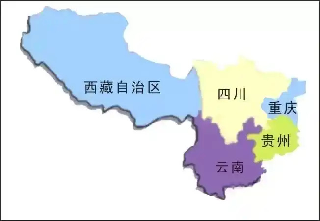 中国区域划分地图及省份：中国地域划分图，一共几个区域，每个区域都有哪几个省份？