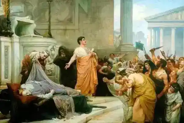 凯撒被刺杀后的罗马：罗马人对凯撒的谋杀有什么反应？