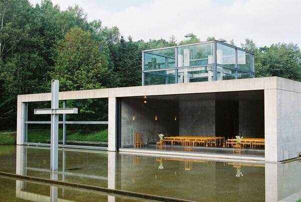 安藤忠雄作品：日本建筑大师安藤忠雄的光和清水混凝土的艺术！