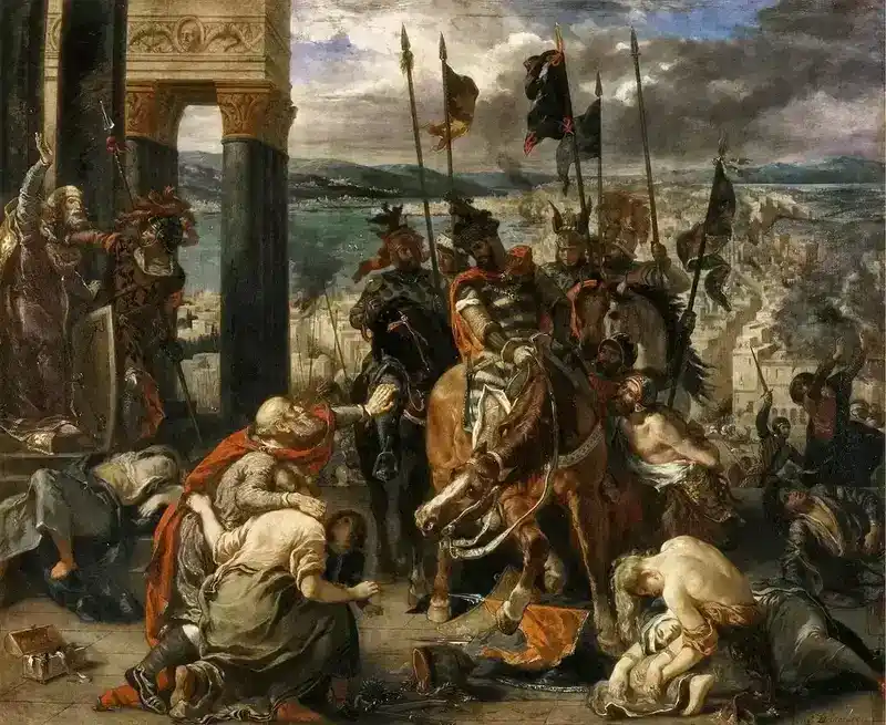 十字军为什么攻打君士坦丁堡？为什么十字军要摧毁基督教中心之一的君士坦丁堡？