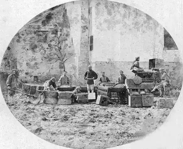 1875年真实的清朝照片（清朝照片实拍 真实照片）